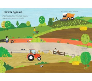 PICCOLO LIBRO CON ADESIVI - LA FATTORIA