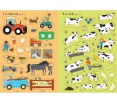 PICCOLO LIBRO CON ADESIVI - LA FATTORIA