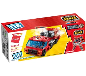 CAMION ASPIRATORE DEI POMPIERI - BLAZING MARS  - TRANSCOLLECTION