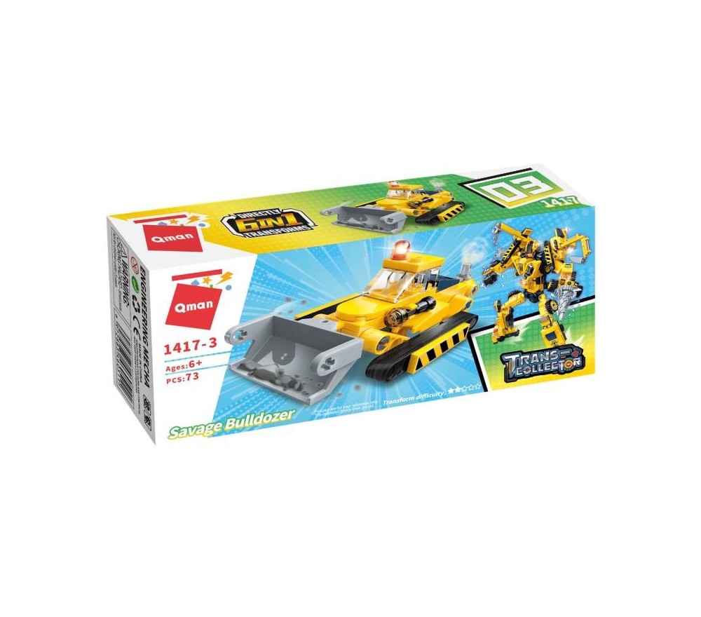 BULLDOZER DA CANTIERE - ENGINEERING MECHA  - TRANSCOLLECTION
