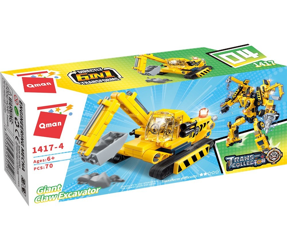 ESCAVATORE DA CANTIERE - ENGINEERING MECHA  - TRANSCOLLECTION