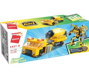 CAMION BETONIERA DA CANTIERE - ENGINEERING MECHA  - TRANSCOLLECTION