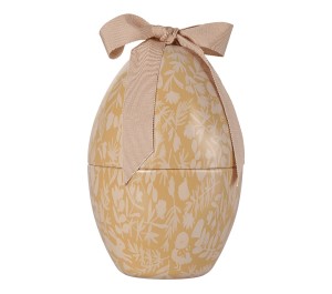 UOVO DI PASQUA IN METALLO - GIALLO