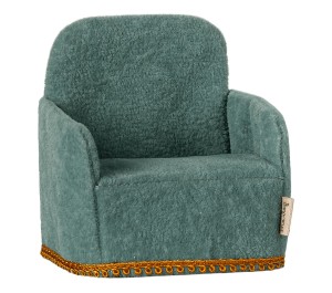 MICRO - POLTRONA VELLUTO MENTA