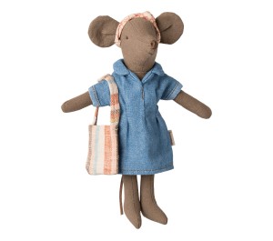 MICRO - TOPINI - ABITO JEANS BORSA E FASCIA MAMMA