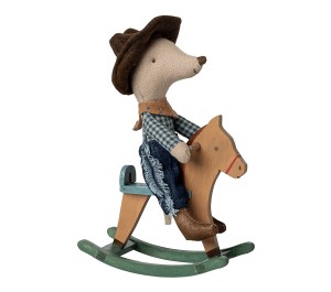 MICRO - TOPINI - LITTLE BROTHER COWBOY CON DONDOLO