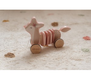 TRAINABILE IN LEGNO CERBIATTO FAIRY GARDEN