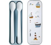 SET CUCCHIAINI SVEZZAMENTO DA VIAGGIO CON CUSTODIA - SAILORS BAY