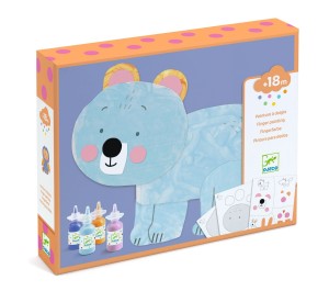 SET CREATIVO PITTURA A DITA - ANIMALI