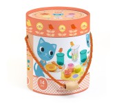 LA MERENDA DEI GATTINI - SET STOVIGLIE E DOLCETTI