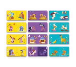 PUZZLE DUO BIMBI - GLI OPPOSTI