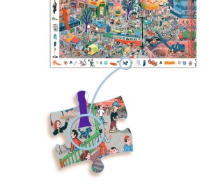 PUZZLE OSSERVAZIONE - LA CITTA'