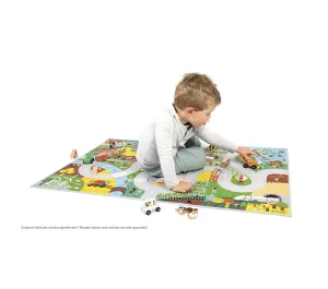 TAPPETO GIOCO PISTA - CAMPAGNA