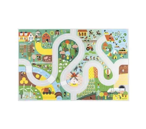 TAPPETO GIOCO PISTA - CAMPAGNA