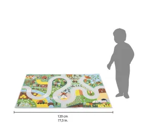 TAPPETO GIOCO PISTA - CAMPAGNA