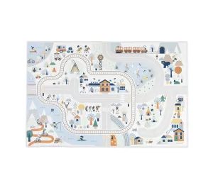 TAPPETO GIOCO PISTA - MONTAGNA BIANCA