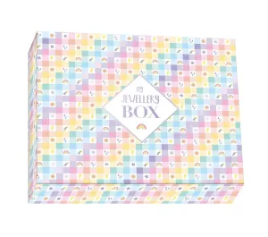 SET BRACCIALETTI CON FILI DI COTONE - ARCOBALENO