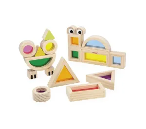 BLOCCHI IN LEGNO TRASLUCIDI