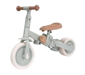 BICI TRICICLO CON MANICO 5 IN 1 LITTLE DUTCH - VERDE