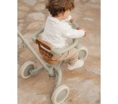 BICI TRICICLO CON MANICO 5 IN 1 LITTLE DUTCH - VERDE