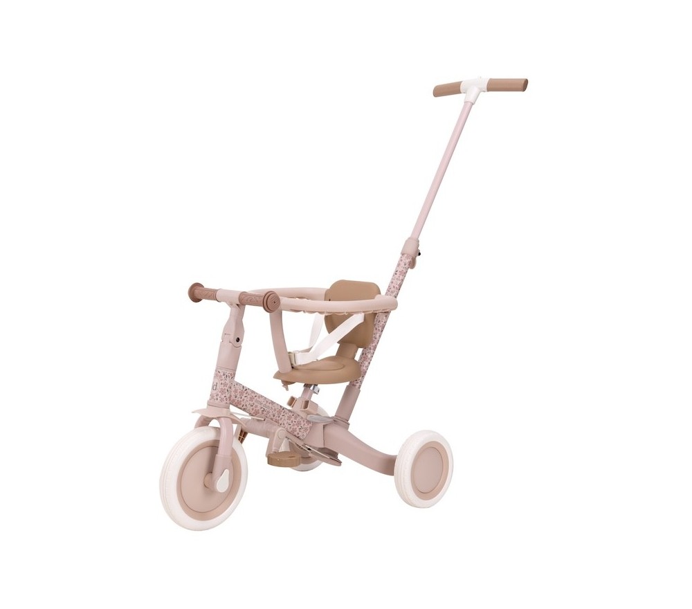 BICI TRICICLO CON MANICO 5 IN 1 LITTLE DUTCH - ROSA