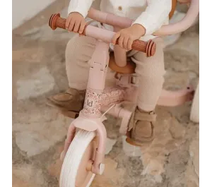 BICI TRICICLO CON MANICO 5 IN 1 LITTLE DUTCH - ROSA