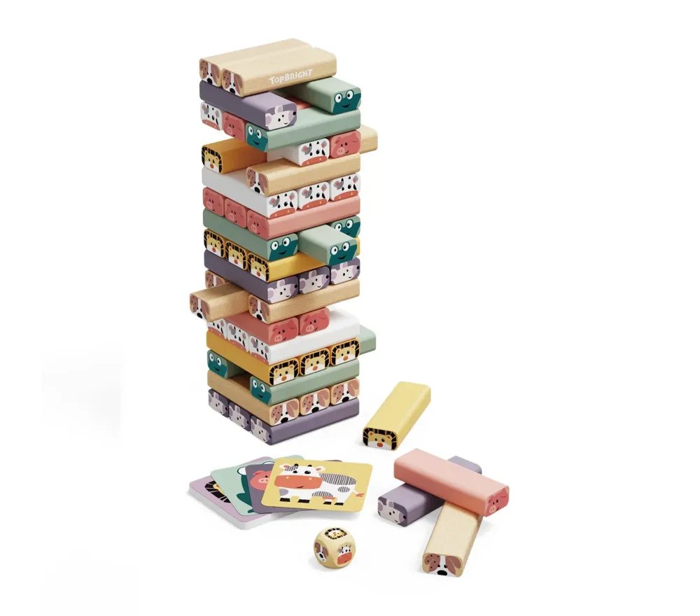 WOBBLE TOWER TOPBRIGHT - TORRE TIPO JENGA 4 in 1