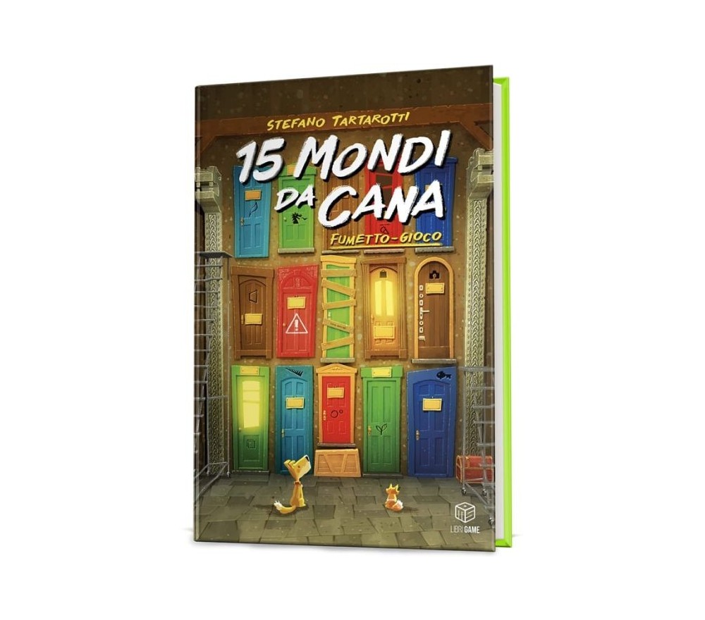 LIBROGAME - 15 MONDI DA CANA - FUMETTO GIOCO