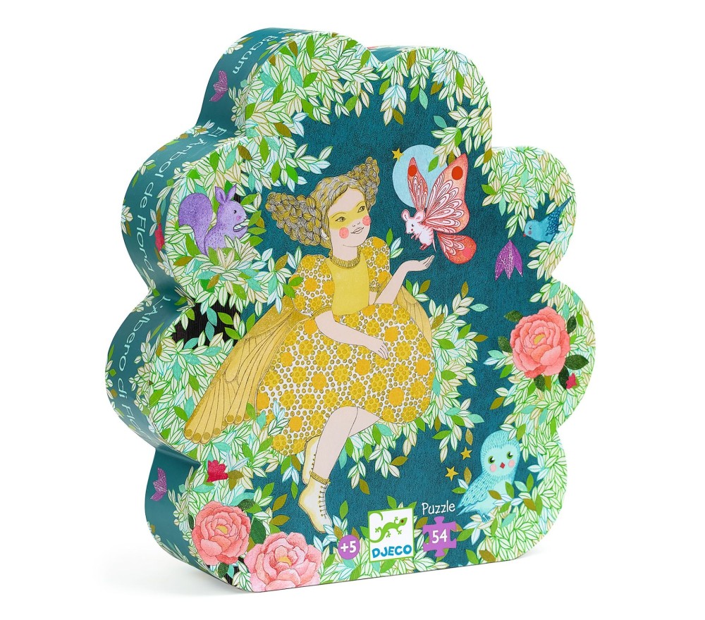 PUZZLE SILHOUETTE - L'ALBERO DI FLORA