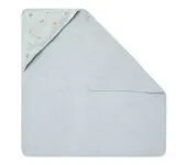 ACCAPPATOIO TRIANGOLARE COTONE ORGANICO - FOREST FRIENDS BLU