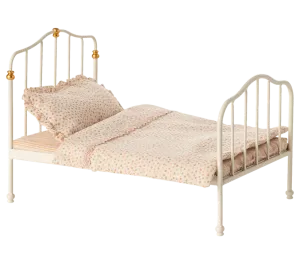 MICRO - LETTO IN METALLO BIANCO MATRIMONIALE