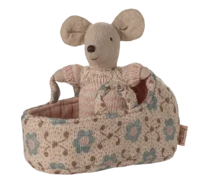 MICRO - TOPOLINO BABY CON CULLA PORTATILE - ROSA
