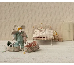 MICRO - TOPOLINO BABY CON CULLA PORTATILE - ROSA