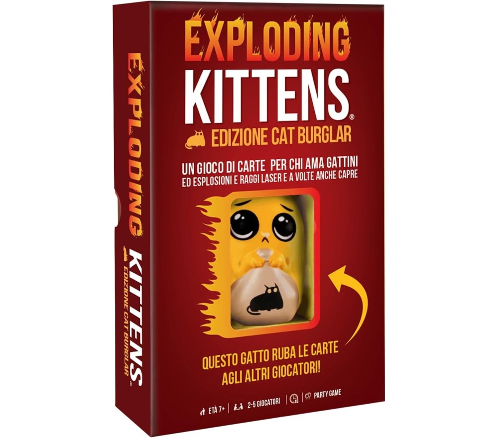 EXPLODING KITTENS - EDIZIONE CAT BURGLAR