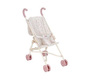 PASSEGGINO IN METALLO SOFT FLOWERS