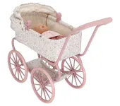 CARROZZINA IN METALLO SOFT FLOWERS