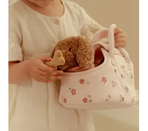 PELUCHE CANE JACKIE CON TRASPORTINO