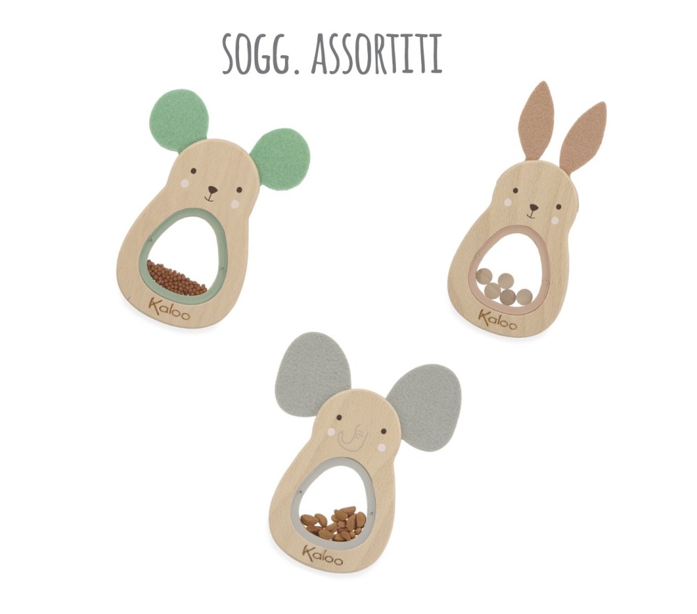 SONAGLINO IN LEGNO CON SEMI NATURALI - SOGG. ASSORTITI