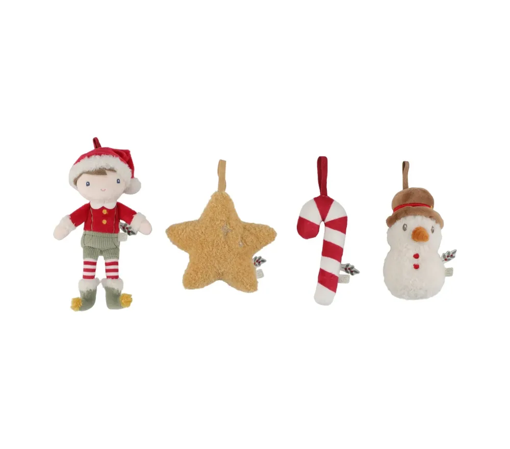 DECORAZIONI NATALE IN STOFFA DA APPENDERE LITTLE DUTCH - JIM