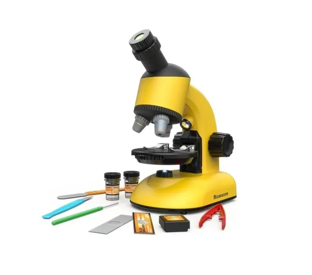 MICROSCOPIO CLASSICO CON TESTA ROTANTE