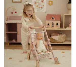 PASSEGGINO IN LEGNO SOFT FLOWERS
