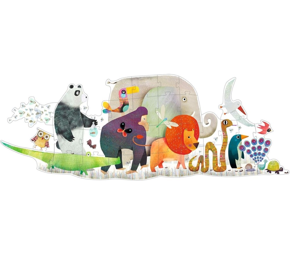 PUZZLE GIGANTE - PARATA DEGLI ANIMALI