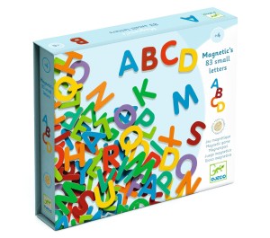 LETTERE MAIUSCOLE MAGNETICHE IN LEGNO
