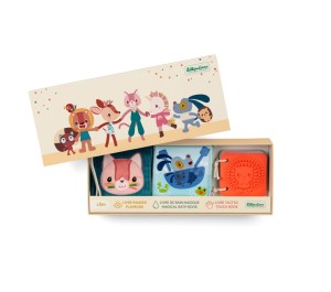 SET REGALO 3 LIBRI SENSORIALI GIARDINO