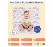 TAPPETO GIOCO PUZZLE - ARCOBALENI