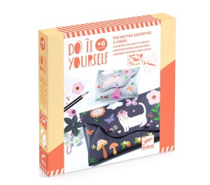 DIY - POCHETTE DA DECORARE GATTI