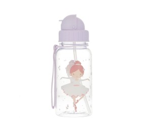 BORRACCIA PER BAMBINI CON CANNUCCIA E TAPPO SCORREVOLE TUTETE - BALLERINA