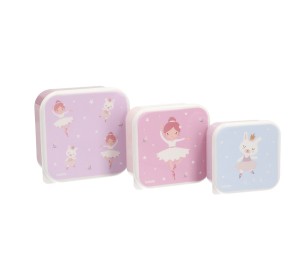 SET 3 SCATOLE PORTAMERENDA TUTETE - BALLERINA