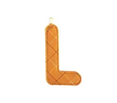 LETTERA "L" IN STOFFA DA APPENDERE