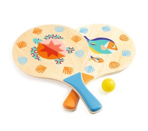 SET RACCHETTE IN LEGNO